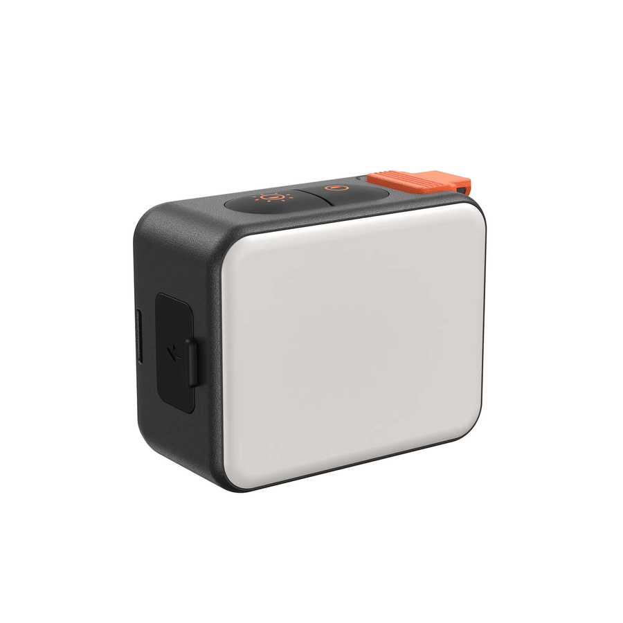 TELESIN Magnetisches Schnellwechsel-Fülllicht Mini Wasserdichtes Selfie-Licht in Schwarz für DJI OSMO Action 6 und DJI Nano Mini - Bild 6