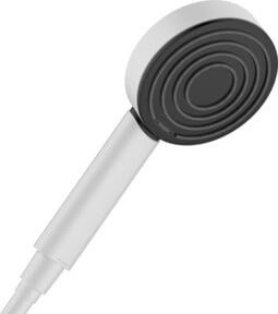 Hansgrohe Handbrause Pulsify S105 EcoSmart in Mattweiß mit Jet und Mist Strahlfunktionen und Anti-Kalk-Funktion - Bild 1