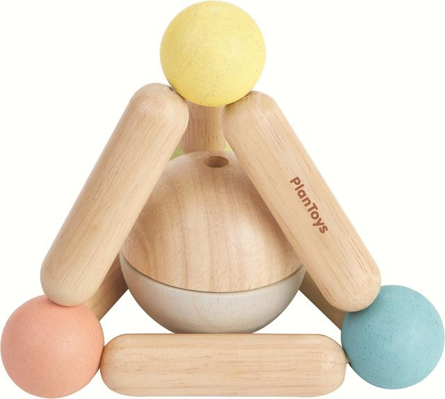 Plantoys Pyramide, Babyspielzeug, Holz, ab 0 Jahre - Bild 1