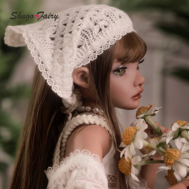 Roze B BJD Puppe 1/4 Fullset, Waldfarbene Haut, Gesicht aus Kunstharz - Bild 1