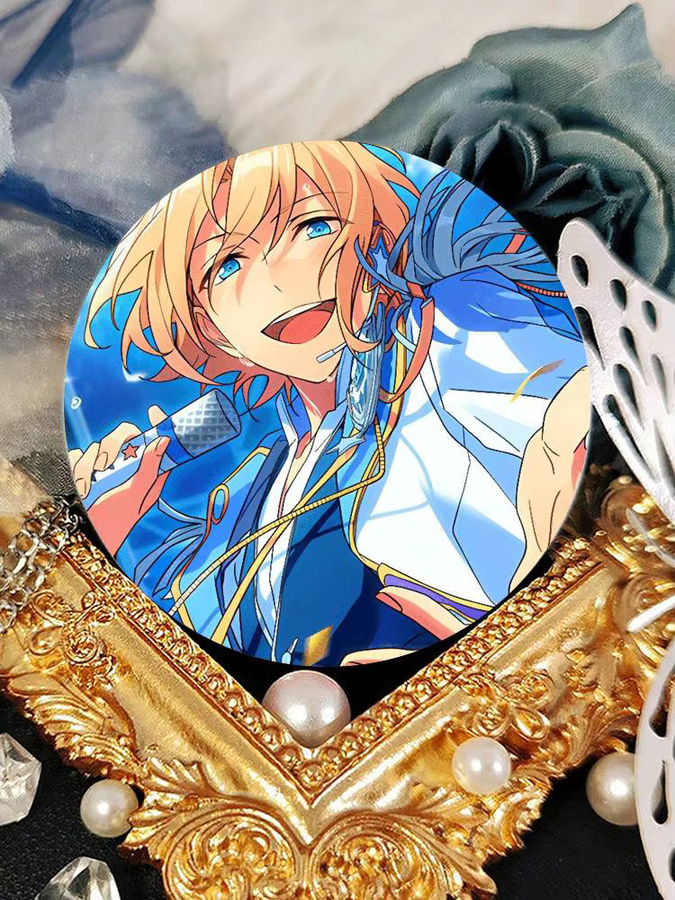 bilibili Ensemble Stars Eichi Tenshouin Spiel-Abzeichen, Pin-Brosche-Anstecker, 1-teiliges Set - Bild 5