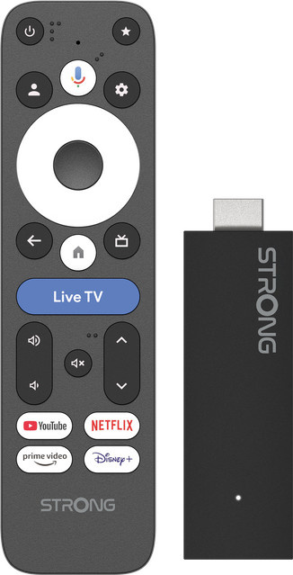 Strong Leap UNA+ Streaming-Player in Schwarz mit Full HD, Wi-Fi und Bluetooth - Bild 1