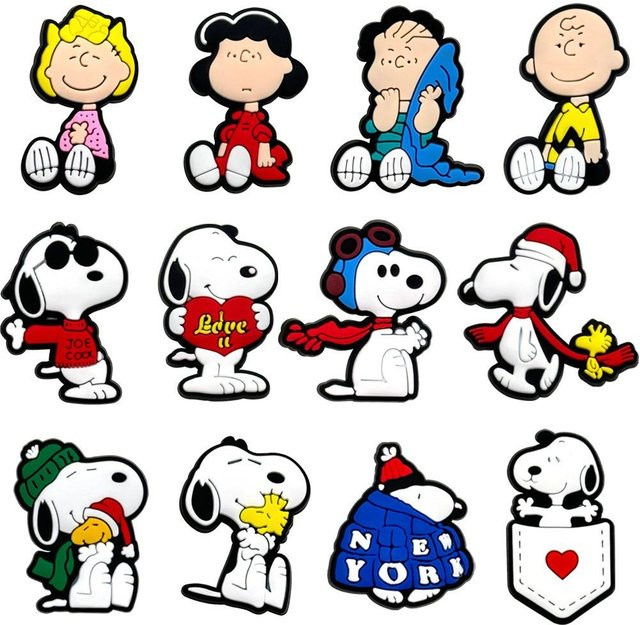MINISO Snoopy Cartoon Schuhanhänger, Herren - Bild 1