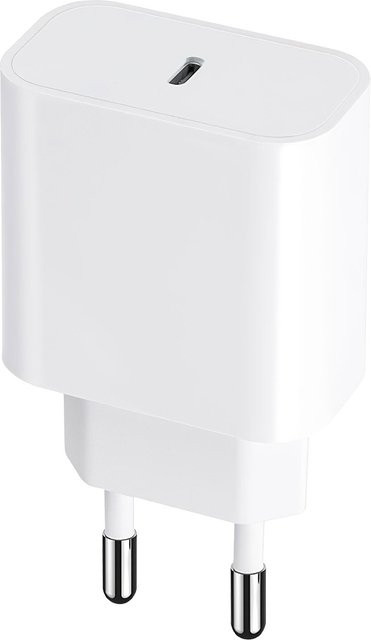 MaXlife MXTC-06 Netzwerk-Ladegerät mit 20W und USB-C Anschluss in Weiß - Bild 1