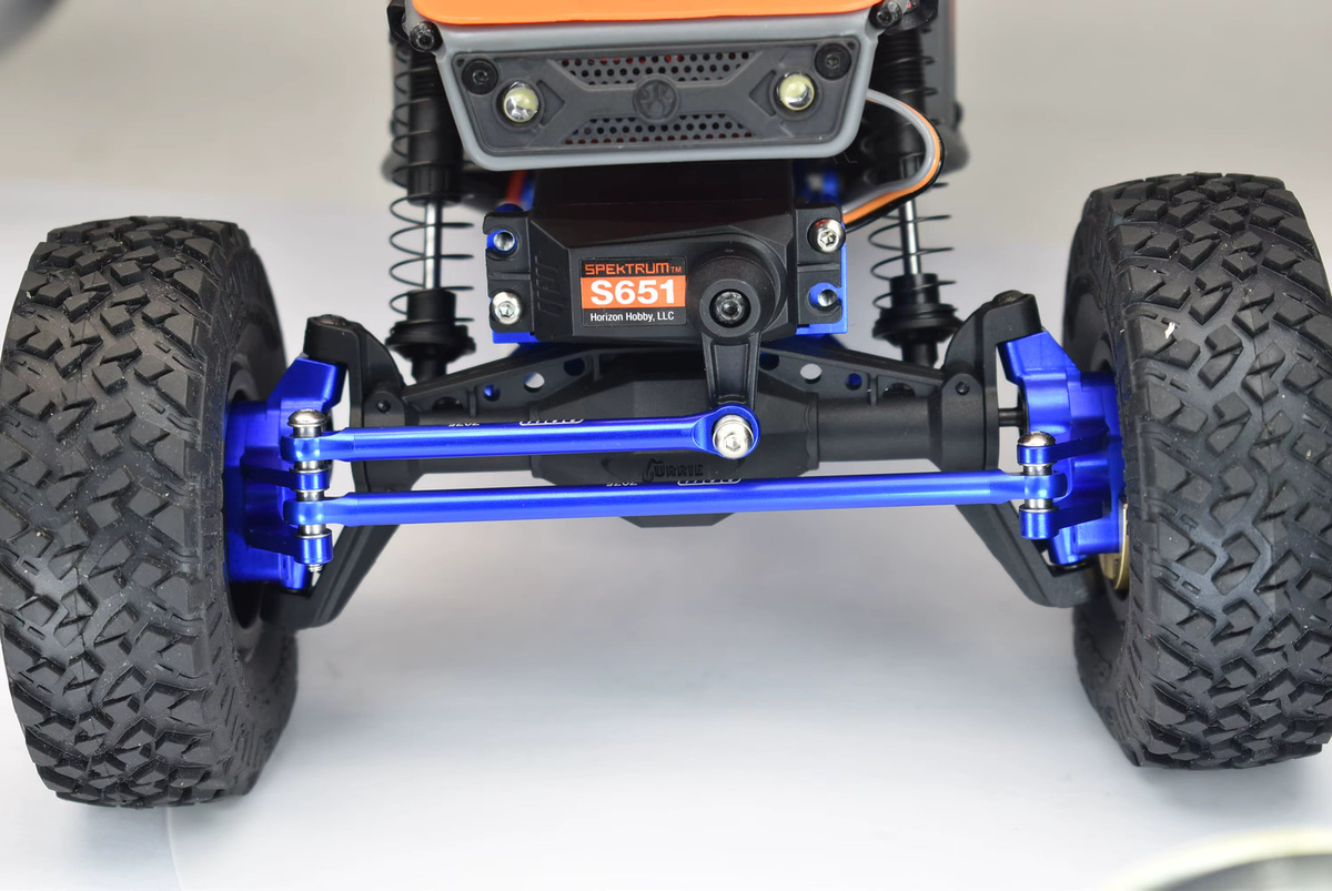 GPM AXIAL UTB18 Capra Unlimited Trail Buggy AXI-1750, vordere Lenkstange, Metall - Bild 2