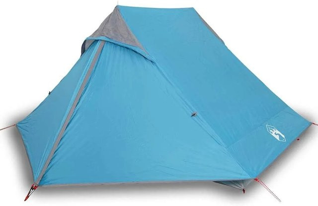 Furnicato Campingzelt Blau für 2 Personen, H x B x T: 133 x 225 x 136 cm - Bild 1