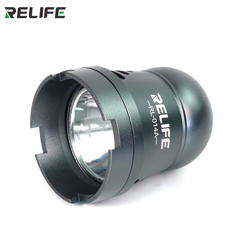 Reinife RL-014A UV-Härtungslampe mit T6 LED für Kleber-Reparaturen an Telefonen und Motherboards, USB-betrieben, Grün und Lila - Bild 2