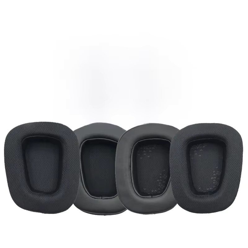 Ersatz-Ohrpolster für Logitech G633 und G933 Kopfhörer in Schwarz, Over-Ear Schaumstoff-Kissen - Bild 3