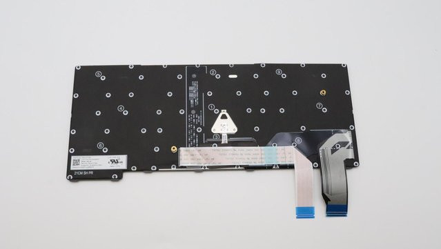 Lenovo ThinkPad X13 Gen 3 Tastatur mit Hintergrundbeleuchtung in Schwarz, Englisch (QWERTY US) - Bild 1