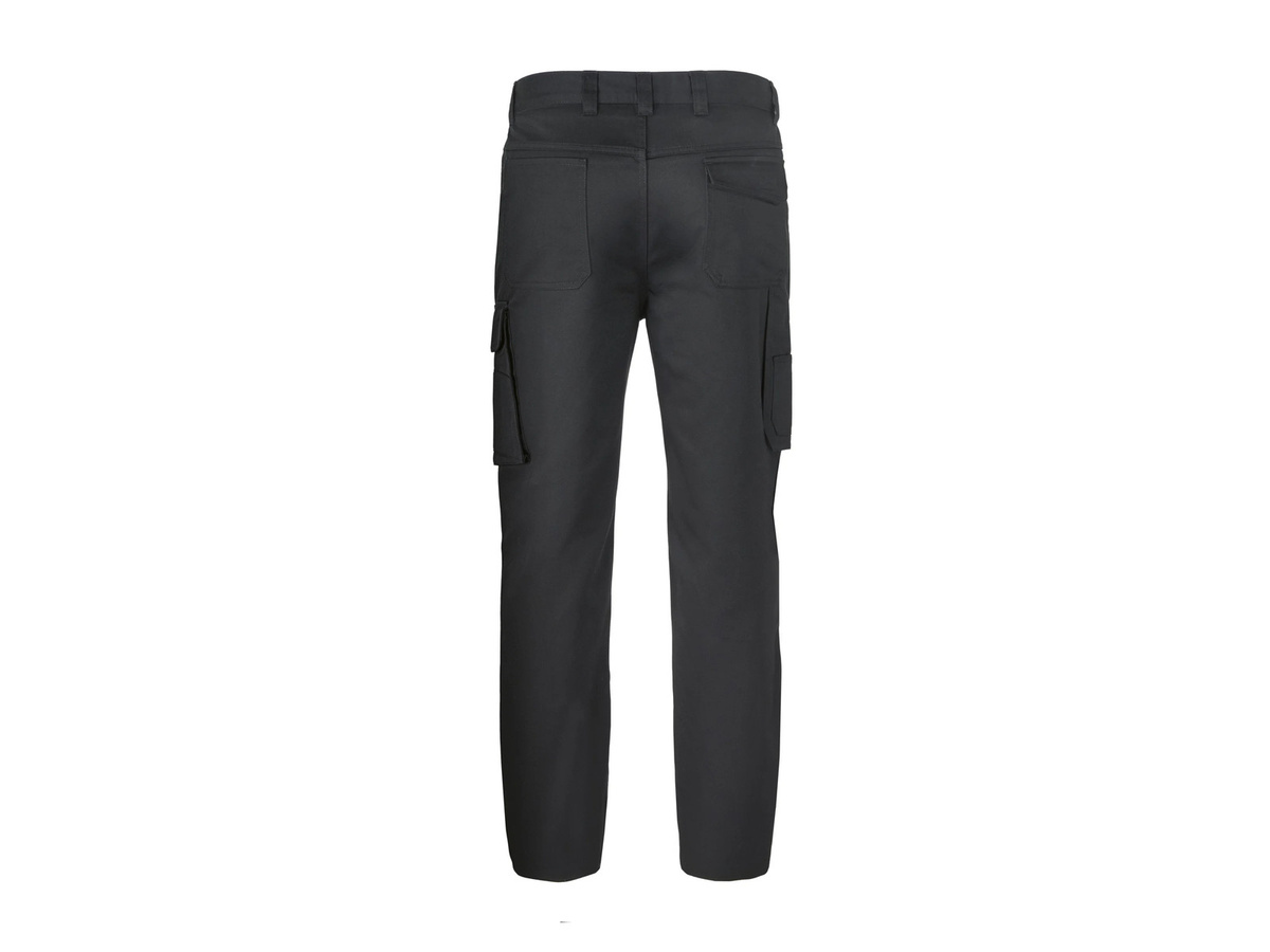 Parkside Herren Arbeitsbundhose aus Poly-Cotton in Schwarz mit Kniepolstertaschen - Bild 2