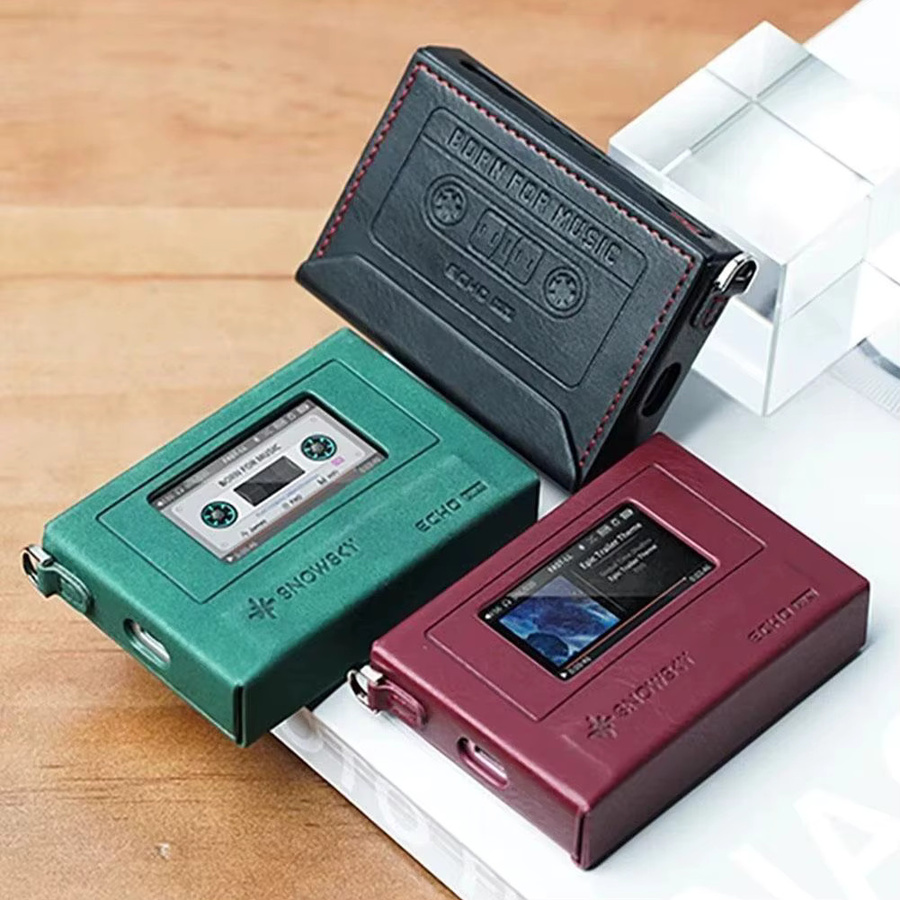 FiiO SK-ECHO Schutzhülle für Mini MP3 Player aus PU-Leder im Retro-Design, Mehrfarbig - Bild 2