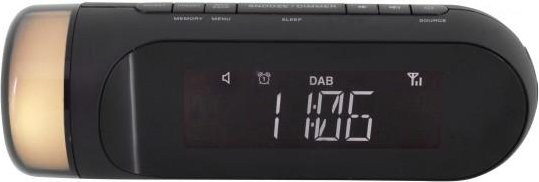 Soundmaster UR6600 DAB+ Radiowecker in Schwarz - Bild 1