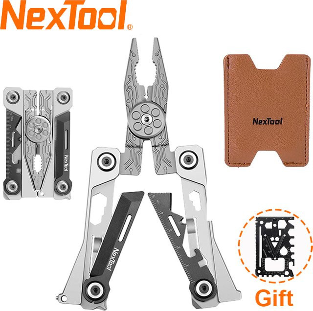NexTool Silver Blade EDC-Multitool 14-in-1 in Silber - Bild 1