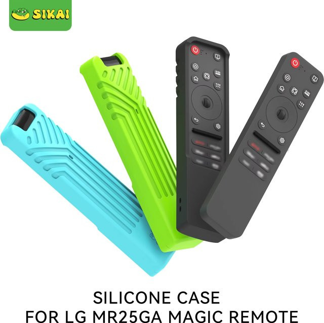 SIKAI Silikonhülle für LG MR25GA Original Magic Remote Schutzhülle für LG OLED Smart TV AI-C5/B5/G5/M5 Serie in Schwarz oder Blau - Bild 1