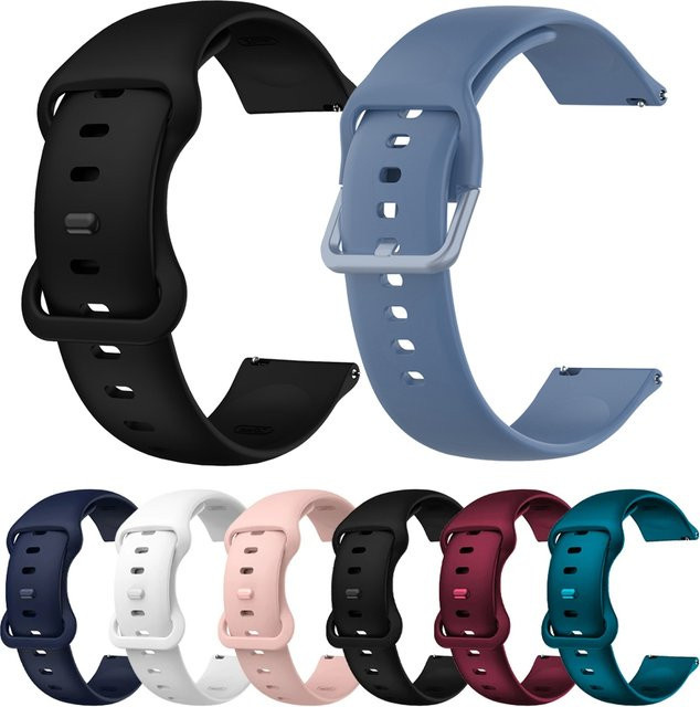 Uhrenarmband Silikon, 20 mm, 22 mm, Unisex - Bild 1