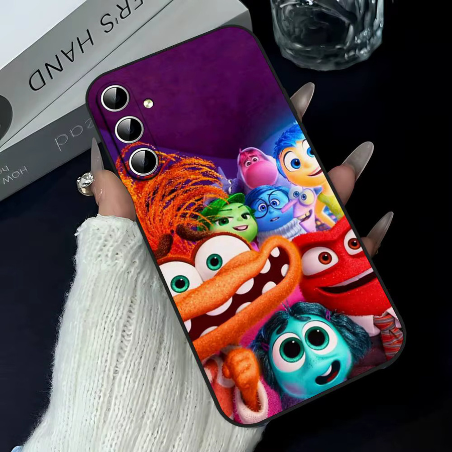 I-Inside O-Out Soft Cover Handyhülle für Samsung Galaxy S21 S22 S23 S24 S25 S26 Ultra Plus FE 5G A52S in Multicolour - Bild 4