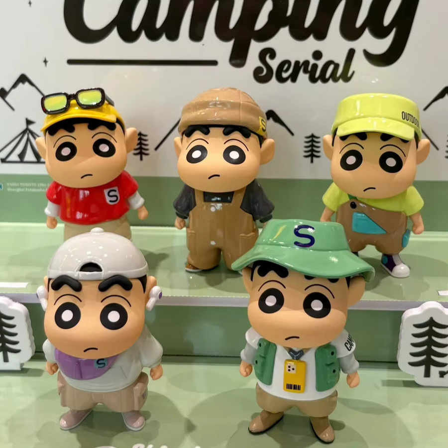 52TOYS Crayon Shin-chan Camping-Serie, Anime-Figur, Einzelfigur - Bild 2