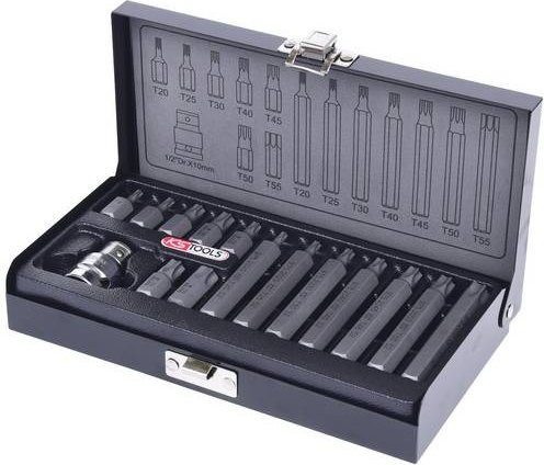 KS Tools Bit-Satz CLASSIC 15-teilig TX in Schwarz aus Stahl - Bild 1