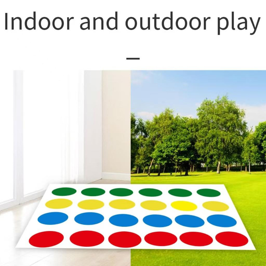 Linyi toy Twister Party Familienspiel Bunt / Mehrfarbig 3-6 Jahre - Bild 2
