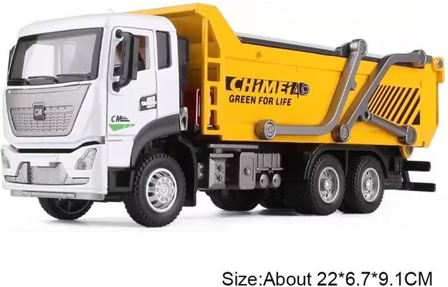 Linyi toy car Container Erde Transport LKW, 1:32, Modellauto, ab 14 Jahren - Bild 1