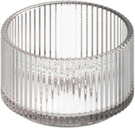 APS Schale THE GRID Dip-Bowl aus Glas, transparent, 12er Pack, Durchmesser: 6 cm, Höhe: 3,5 cm, 40 ml - Bild 1
