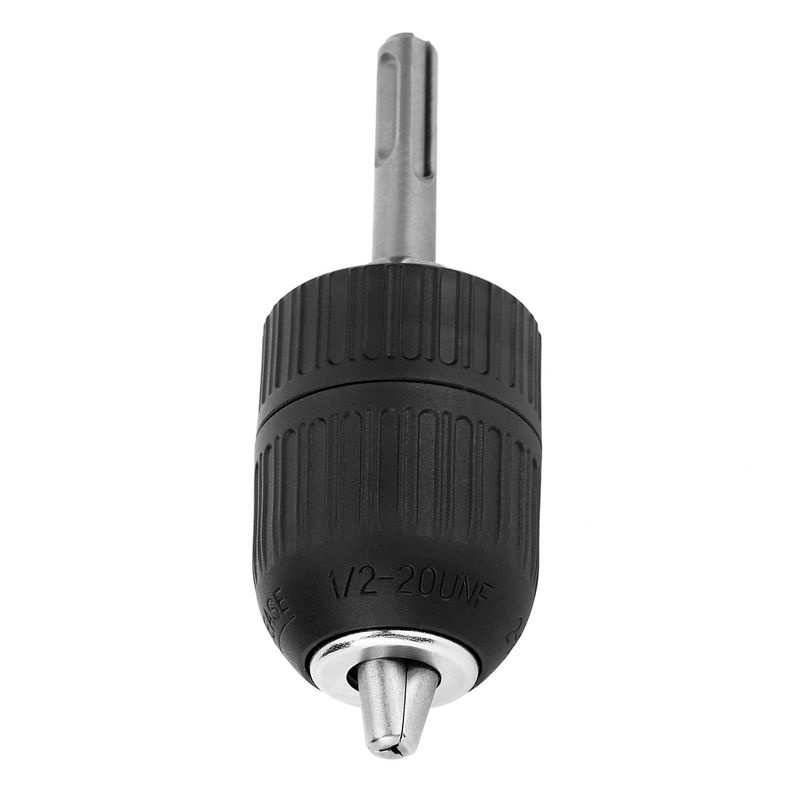 Kkmoon Keyless Drehmaschine Bohrfutter Konverter aus Kunststoff mit SDS Adapter, 2-13mm, Schwarz - Bild 4