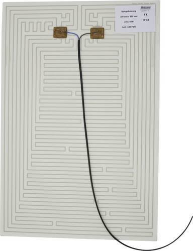 Thermo TECH Heizfolie 50W mit Schutzart IPX4, 24 V/AC oder 24 V/DC, selbstklebend, B: 40 cm, L: 60 cm - Bild 1