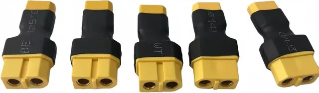 ZHOUCHEN XT30 auf XT60 Adapterstecker Gelb für Lithium-Batterien - Bild 1