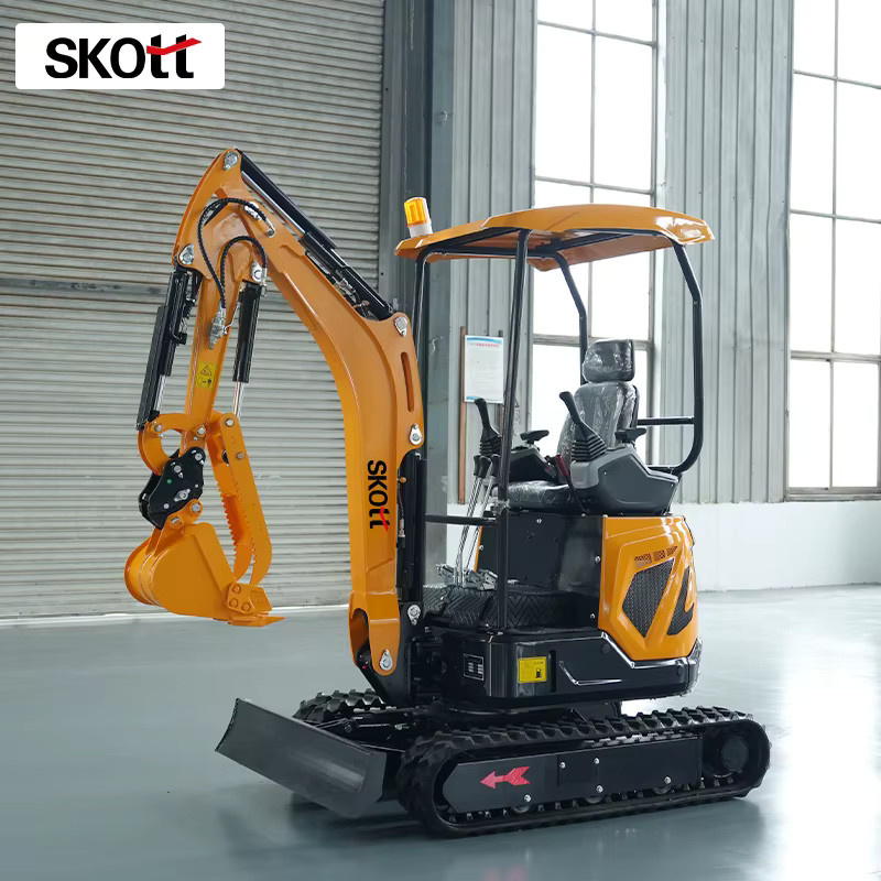 Skott Minibagger 1,8T in Gelb CE-zertifiziert - Bild 3