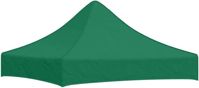 vidaXL Partyzelt-Dach für Faltpavillon in Grün, B/T: 200 x 200 cm, aus Polyester - Bild 1