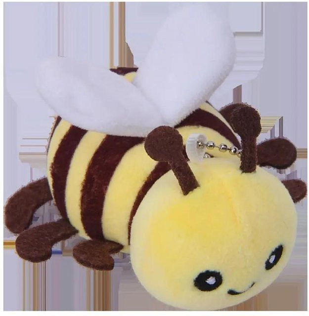 Schlüsselanhänger Plüschtier, Insekten-Serie, Kinder - Bild 1