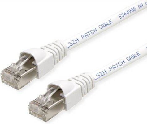Telegärtner Patchkabel S/FTP Cat.6A Ethernet LAN, weiß, 20 m - Bild 1