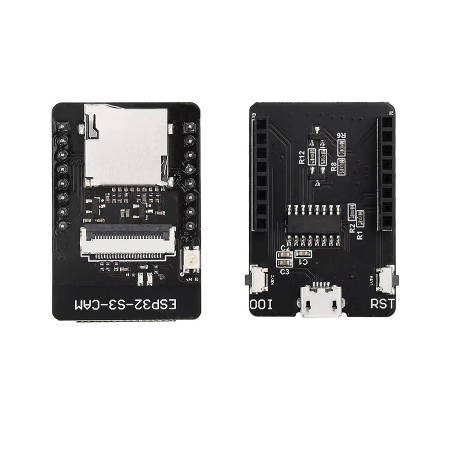 Gaqqee ESP32-S3-CAM WLAN-Bluetooth-Entwicklungsboard-Modul mit ESP32-S3-WROOM-1 N16R8 in Schwarz - Bild 2