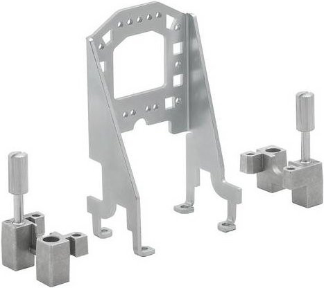 Weidmüller Griffblech HDC GRIP PANEL 3 ADAPT COM in Silber - Bild 1