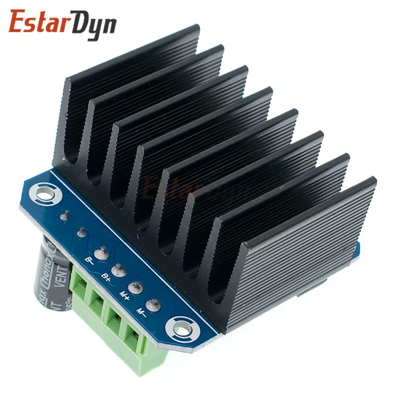 Estardyn Hochleistungs-Smart-Car-Motorantrieb Modul BTS7960 43A mit Halbleiter-Kühlung in Blau - Bild 3
