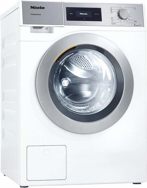 Miele PWM 507 DP Gewerbe Waschmaschine in Lotosweiß mit 7 kg Kapazität und 1600 U/min Schleuderdrehzahl - Bild 1
