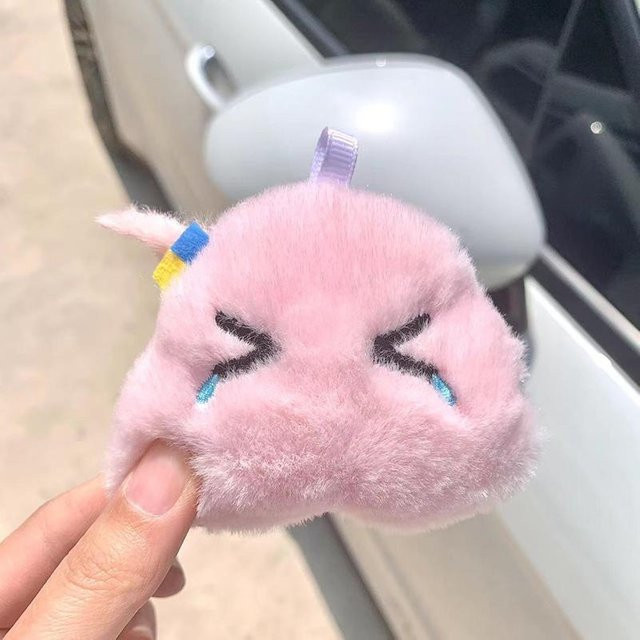 Schlüsselanhänger Anime Bocchi The Rock, weiß, Unisex - Bild 1