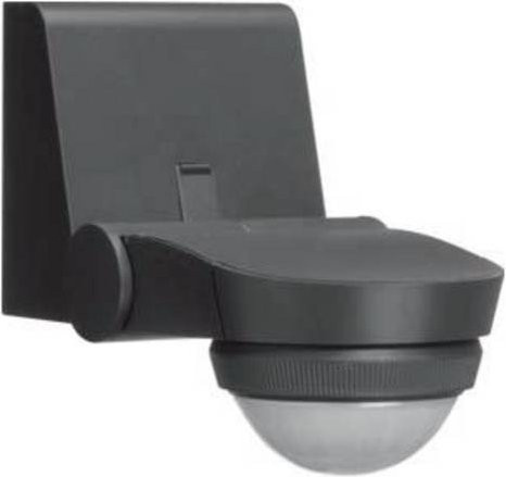 Hager EE841 Aufputz Bewegungsmelder 360° in Anthrazit/Schwarz mit IP55 Schutzart für den Außenbereich - Bild 1