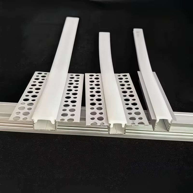 Khelse Biegsames LED-Aluminiumprofil mit Silikon-Diffusor in Weiß für Neon Flex und LED-Streifen - Bild 3