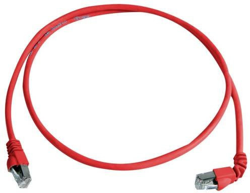 Telegärtner RJ45 Patchkabel CAT 6a S/FTP Ethernet LAN Rot, Länge: 0,5 m - Bild 1
