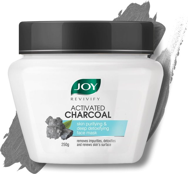 Joy Aktivkohle Gesichtsmaske, 250g, für fettige und unreine Haut - Bild 1