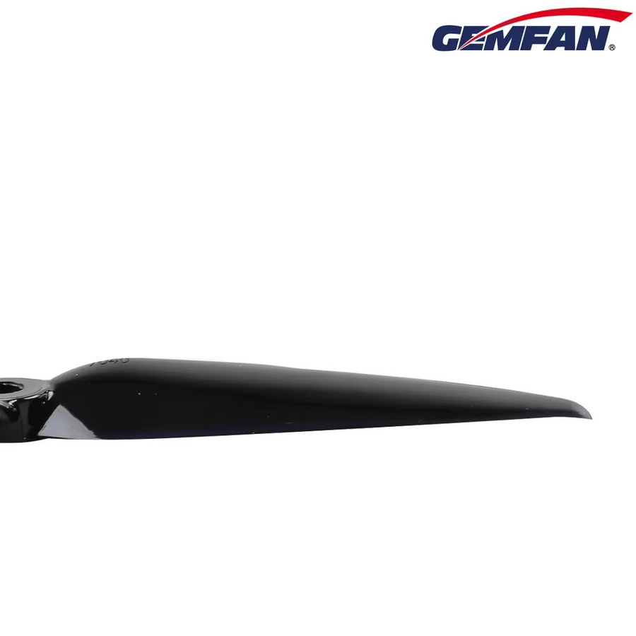 Gemfan Flash 7040 3-Blatt-Propeller CW CCW für 7-Zoll FPV Langstrecken LR7 Racing Freestyle RC Quadcopter in Schwarz und Transparent - Bild 1