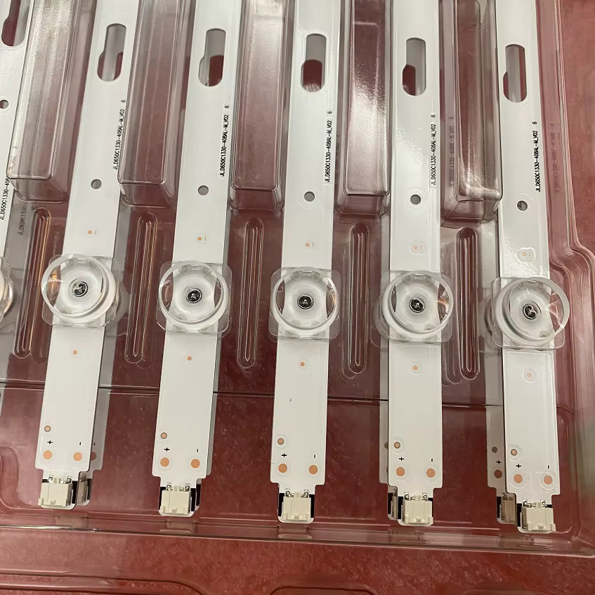LED Hintergrundbeleuchtung Streifen für Samsung TV Modelle GU65TU7079U GU65AU7199U GU65TU8079U UE65AU7170U UE65AU7570U UE65AU7100K UE65AU7100U UN65AU7000G in Weiß - Bild 2