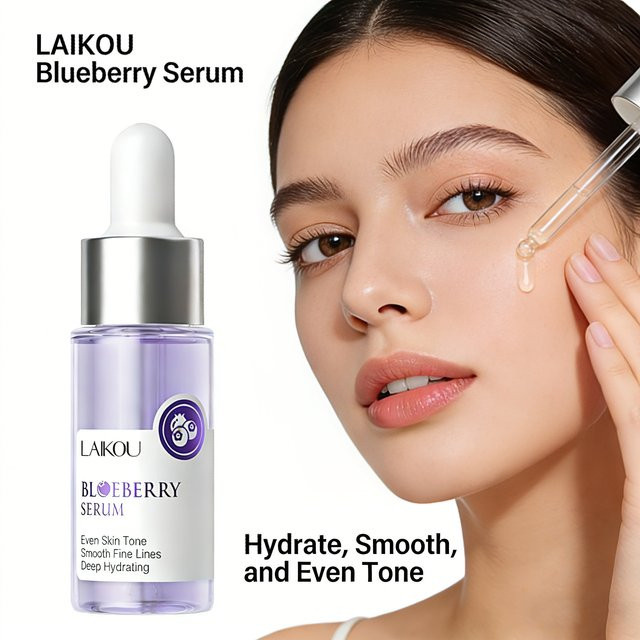 Laikou Blaubeer-Essenz Gesichtsserum, 17 ml - Bild 1