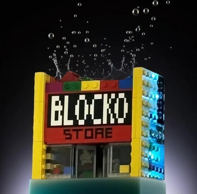 Moc The Simpsons The Blocko Store, Konstruktionsset, 1714 Teile - Bild 1