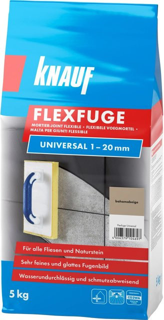 Knauf Flexfuge Universal Fugenmörtel in Beige, 5 kg - Bild 1