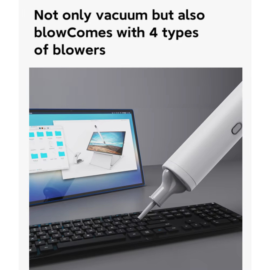 Blossom H1 Edge Kabelloser Handstaubsauger in Weiß mit 4000Pa Saugkraft für Haus und Auto - Bild 2