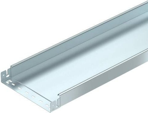 OBO Bettermann Kabelrinne in Silber, B/H/L: 30,0 x 6,0 x 300,0 cm - Bild 1