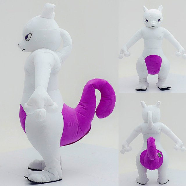 Potdemiel Pokémon Mewtwo Aufblasbares Maskottchen-Kostüm, für Erwachsene - Bild 1