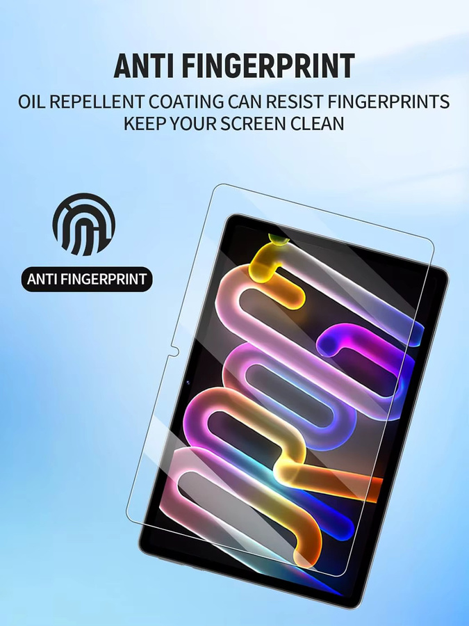 Displayschutzfolie aus gehärtetem Glas für Lenovo Xiaoxin Pad Pro GT 11,1 Zoll 2025 TB710FU, transparent - Bild 6